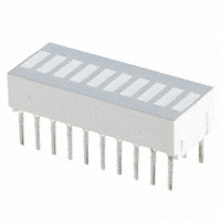 HDSP-4830-HH000LED - 电路板指示器，阵列，发光条，条形图