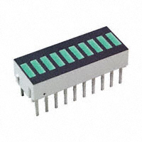 HDSP-4850LED - 电路板指示器，阵列，发光条，条形图