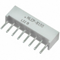 HLCP-B100LED - 电路板指示器，阵列，发光条，条形图