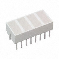 HLCP-E100LED - 电路板指示器，阵列，发光条，条形图
