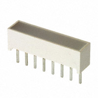 HLMP-2350-EF000LED - 电路板指示器，阵列，发光条，条形图