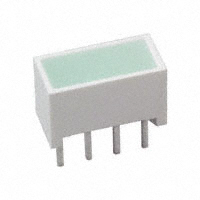 HLMP-2500LED - 电路板指示器，阵列，发光条，条形图