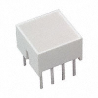 HLMP-2655LED - 电路板指示器，阵列，发光条，条形图