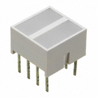 HLMP-2700LED - 电路板指示器，阵列，发光条，条形图