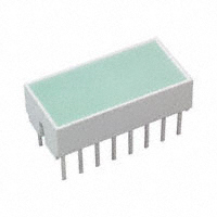 HLMP-2885LED - 电路板指示器，阵列，发光条，条形图