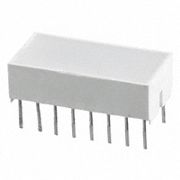 HLMP-2685LED - 电路板指示器，阵列，发光条，条形图
