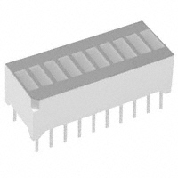 LTA-1000YLED - 电路板指示器，阵列，发光条，条形图
