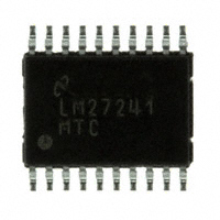 LM27241MTC/NOPB稳压器 - DC DC 切换控制器